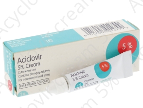 Acyclovir cream 5%